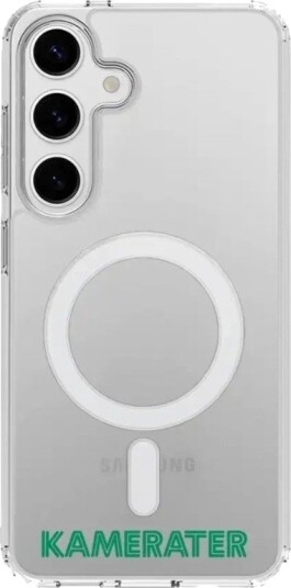 Phonecases3D Samsung Galaxy S25+ HamKam Clear case (MagSafe) -mobildeksel, hvit
