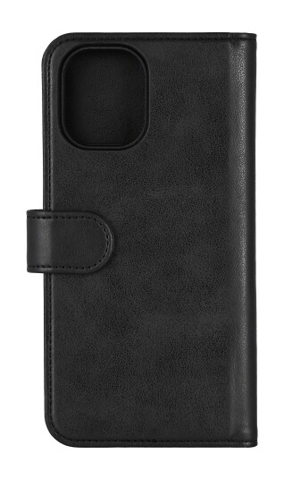 Essentials iPhone 16 Plus PU wallet, detach, recycled, 3 cards, black