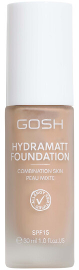 Gosh Hydramatt Foundation 30 ml 006R Medium Light Red/Warm Undertone Gosh Hydramatt Foundation 30 ml 006R Medium Light Red/Warm Undertone