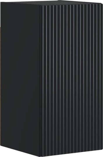 vidaXL Baderom veggskap ARNHEM Svart 30 x 31 x 59 cm Konstruert tre