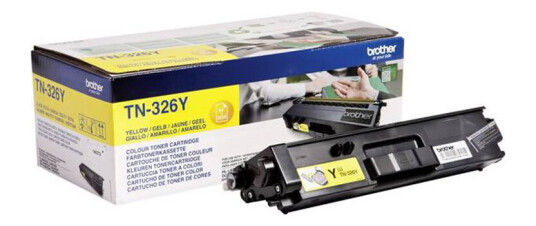 Brother TN326 Y Toner - Original - Gul 3500 sider