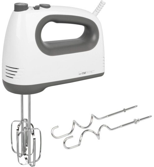 Clatronic HM 3775 Håndmikser - 400W - Grå/Hvit