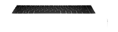 HP Keyboard Backlit (Spain)