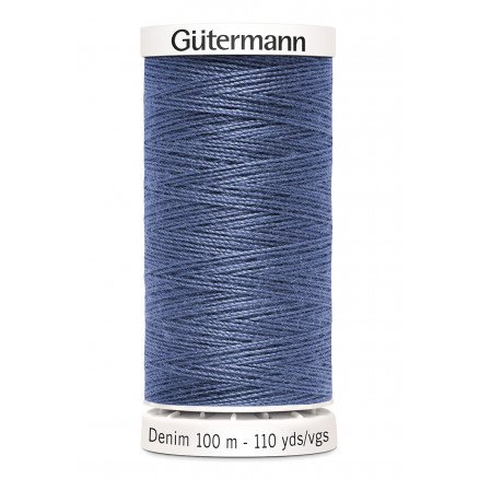 Gütermann Denim 50 Sytråd Polyester 6075 100m