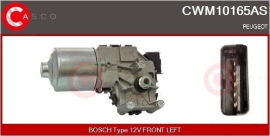 Vindusviskermotor CASCO CWM10165AS