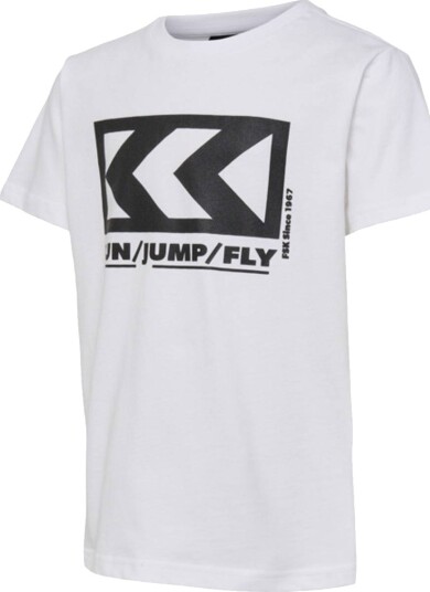 Hummel Fsk Low T Skjorte Bright White (140 / 10 år)