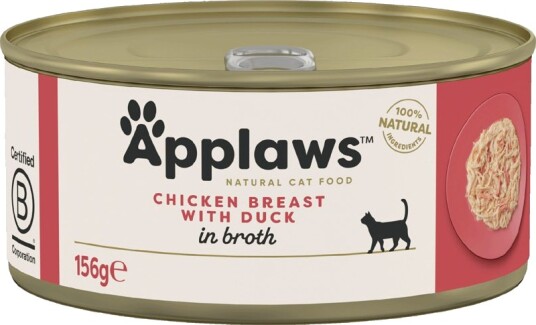 Applaws I Buljong Kyllingbryst & And 24 X 156 G Applaws I Buljong Kyllingbryst & And 24 X 156 G