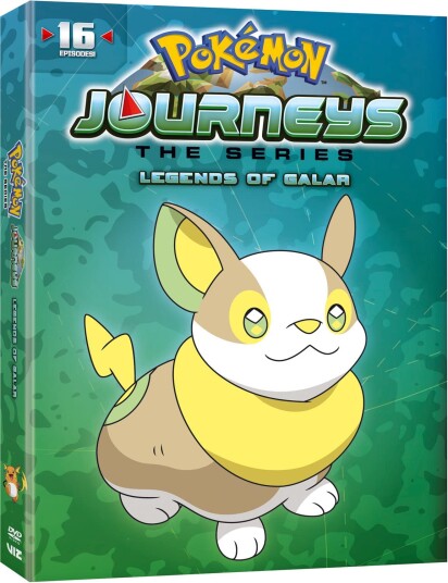 Pokemon Journeys Sesong 23 Del 3 Legends Of Galar DVD Pokemon Journeys Sesong 23 Del 3 Legends Of Galar DVD