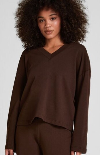 Hunkemöller Lounge Top Audrey Brun
