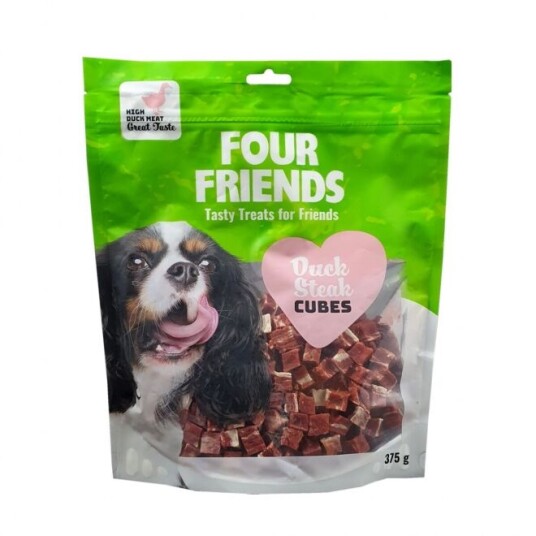 Fourfriends Duck Steak Cubes (375 G)