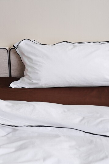 Jotex Putetrekk 50x90 Cm Hvit/svart PIVOT 22741500206
