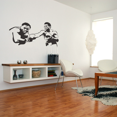 Ali wallsticker av Jesper Haun, 80x49 cm Ali wallsticker av Jesper Haun, 80x49 cm