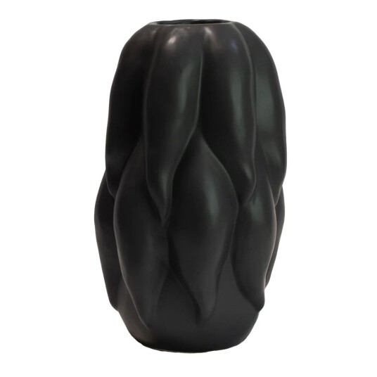 Olsson & Jensen Ridley vase 32 cm Svart