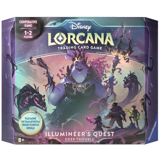 Ursula's Return Illumineer's Quest: Deep Trouble Lorcana TCG - Kortspill fra Outland Ursula's Return Illumineer's Quest: Deep Trouble Lorcana TCG - Kortspill fra Outland