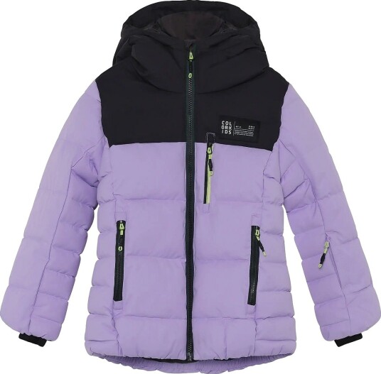 Color Kids Jr. Ski Puffer Jacket   Quilt   Purple ROSE   152