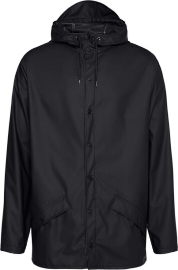 Rains Unisex Jacket Black XXL, Black
