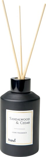 Havi Havi Sandalwood & Cedar Room Diffuser Black 100 ML Havi Havi Sandalwood & Cedar Room Diffuser Black 100 ML