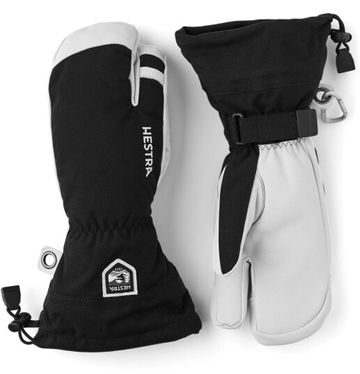 Hestra Army Leather Heli Ski 3 - finger black