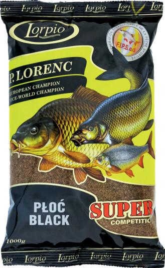 Lorpio Groundbait Super 1kg Roach Black