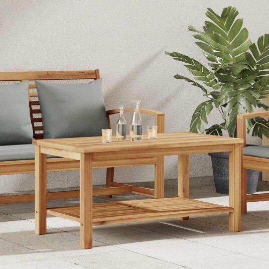 Kaffebord Brun 90 x 50 x 45 cm Heltre teak