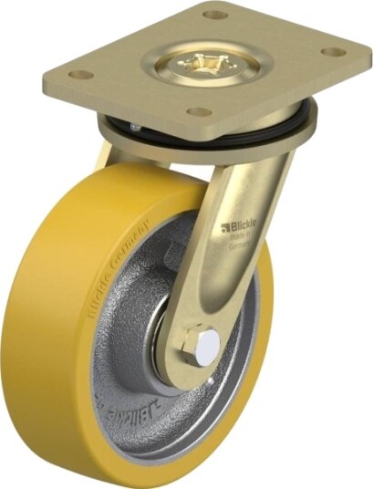 Blickle 267278 Ls-Gth 160K Hjul - Hjuldiameter 160 Mm - Bæreevne (Maks.) 800 Kg - 1 Stk