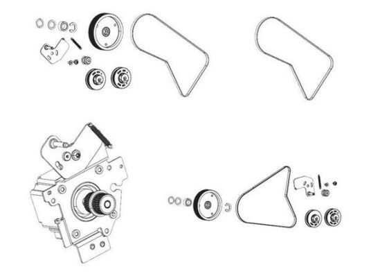 Zebra KIT REWIND DRIVE SYSTEM ZT600