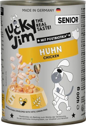 Lucky Jim Våtfôr Senior Kylling 24 X 400 G