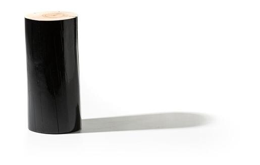 Gervasoni Log L Sidebord Sort Lakkert