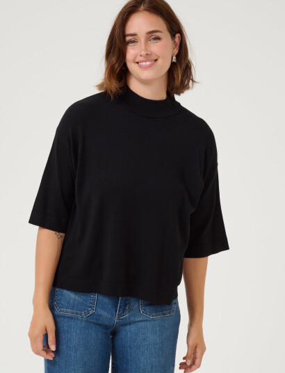 Kaffe Kalizza Turtleneck - Black - XS Kaffe Kalizza Turtleneck - Black - XS