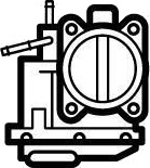 Gasspjeld NRF 408106