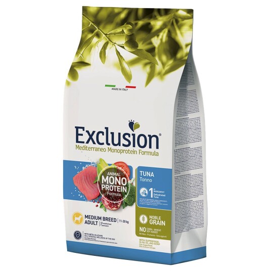 Exclusion Mediterraneo Adult Fisk Medium 12 kg