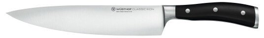 Wüsthof Classic Ikon Kokkekniv Svart 23 cm Wüsthof Classic Ikon Kokkekniv Svart 23 cm