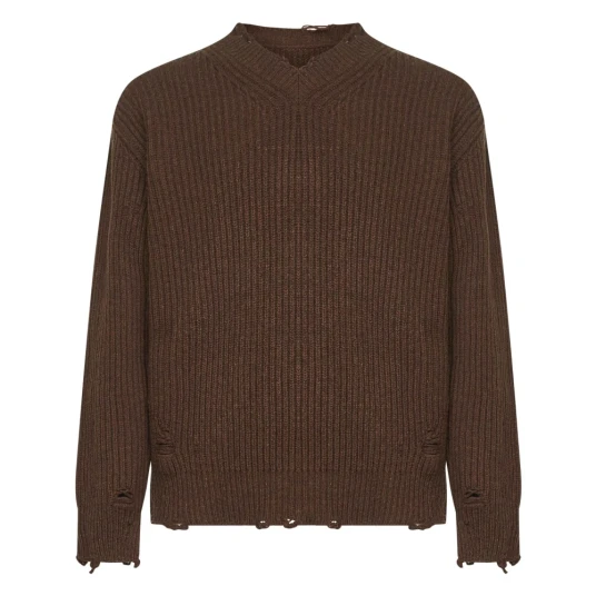 MM6 Maison Margiela Herre Strikkevarer Brun S,
