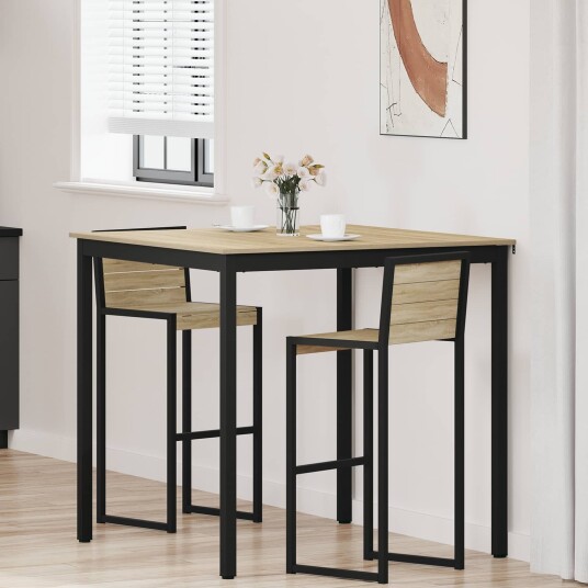 vidaXL Stående Bar Bord Konstruert tre