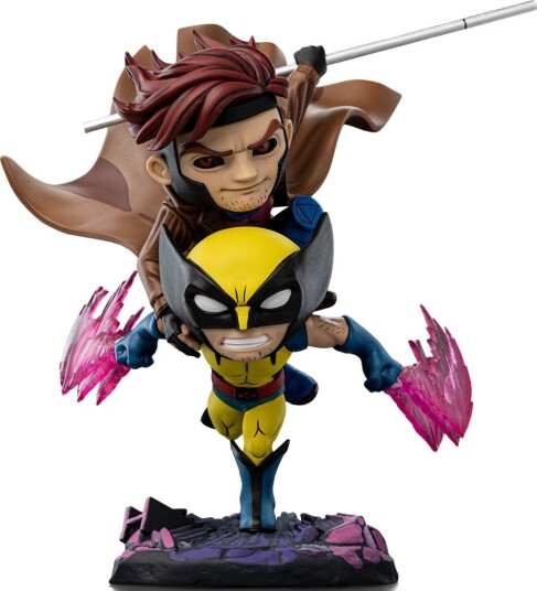 Iron Studios X-Men 97 Gambit And Wolverine Minico Figure