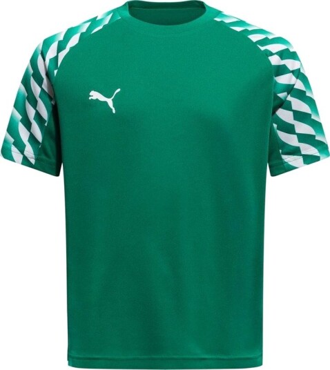 PUMA Trenings T Skjorte teamLIGA26 Grønn/PUMA White Barn størrelse 128 cm