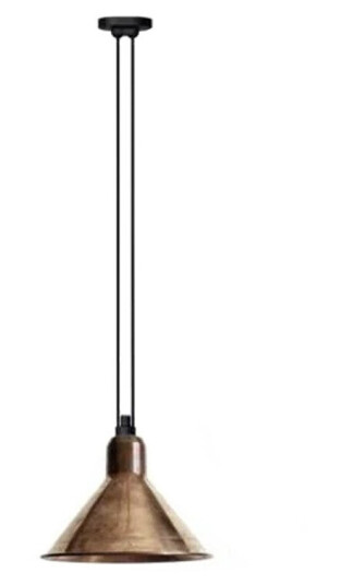 DCW - 322 L Pendel Konisk Rå Kobber Lampe Gras DCW - 322 L Pendel Konisk Rå Kobber Lampe Gras