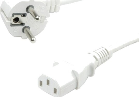 VALUE Power Cable straight IEC