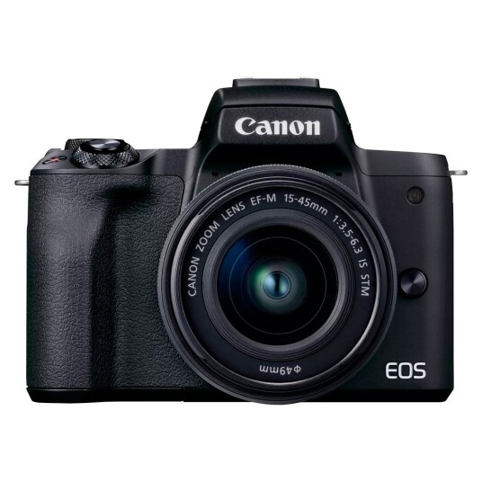 Canon EOS M50 Mk II 15-45mm Premium Live Streaming Kit - Black Canon EOS M50 Mk II 15-45mm Premium Live Streaming Kit - Black