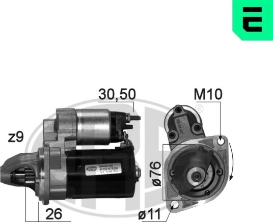 Starter ERA 220871A