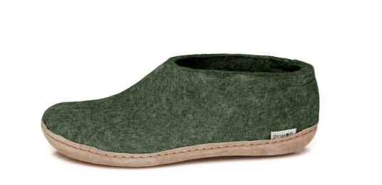 Glerups Shoe Classic Leather Sole 36, Forest