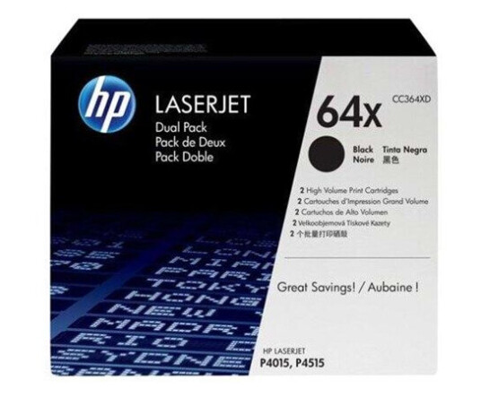 HP 64XD / CC364XD - Black Laser Toner - Laser toner Svart