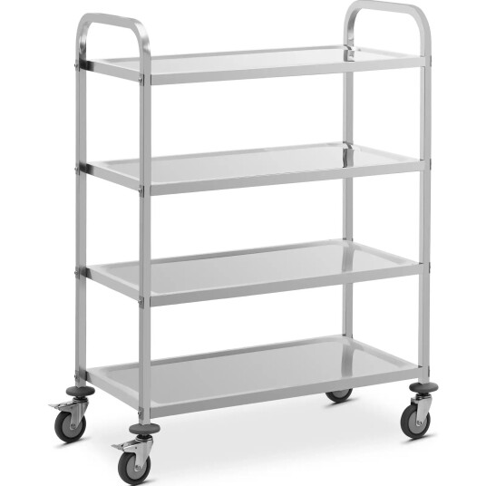 Royal Catering Serveringsvogn 4 hyller 73 x 38 x 3 cm 144 kg Royal Catering RCSW-113
