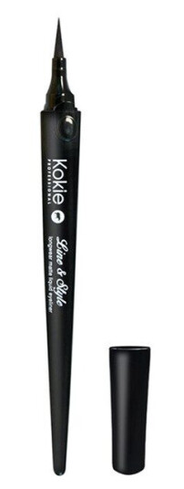 Kokie Cosmetics Line & Style Liquid Eyeliner Jet Black