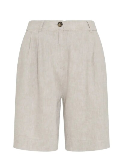 MSCH Copenhagen Mschviana Ginia Hw Shorts   Beige   XS