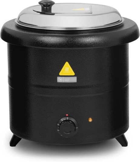 Royal Catering Elektrisk gryte for suppe - 13 L - 600 W - sort 10011437 Royal Catering Elektrisk gryte for suppe - 13 L - 600 W - sort 10011437