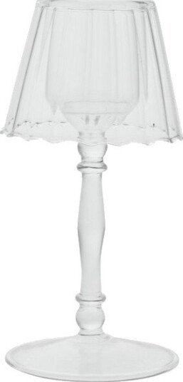 Lene Bjerre Asteria telysholder 18 cm transparent Lene Bjerre Asteria telysholder 18 cm transparent