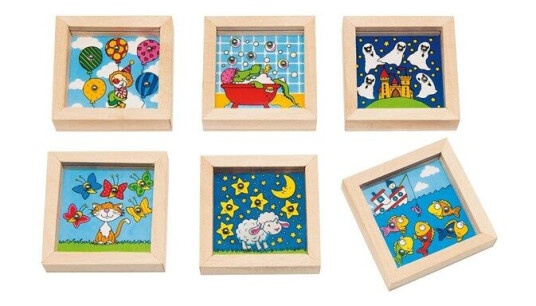 Goki Wooden Patience Game