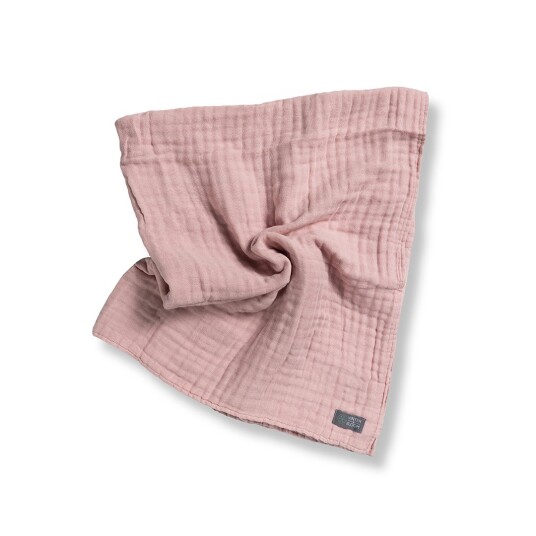 VINTER& BLOOM Kosepledd i lag med muslin Silver Rose VINTER& BLOOM Kosepledd i lag med muslin Silver Rose