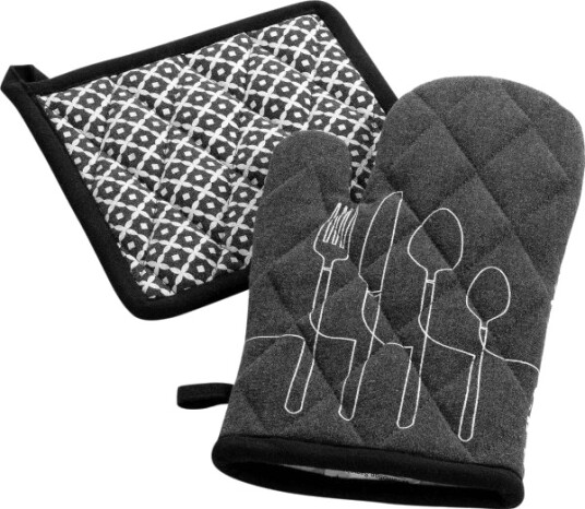 Douceur D`Interieur Kjøkkenhanske + Underlag Cuisiline Douceur D`Interieur Kjøkkenhanske + Underlag Cuisiline